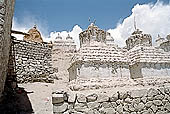 Ladakh - Leh, chortens